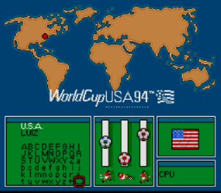 Screenshot Thumbnail / Media File 1 for World Cup USA '94 (Europe) (En,Fr,De,Es,It,Nl,Pt,Sv)