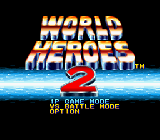 Screenshot Thumbnail / Media File 1 for World Heroes 2 (USA) (Beta)