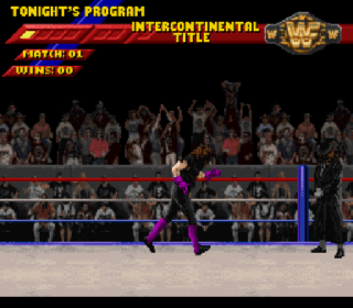 Screenshot Thumbnail / Media File 1 for WWF WrestleMania (Europe)