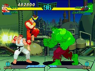 Screenshot Thumbnail / Media File 1 for Marvel Super Heroes VS Street Fighter