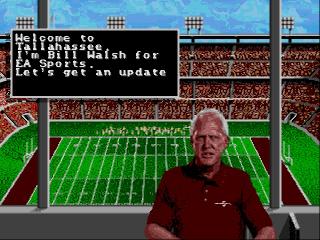 Screenshot Thumbnail / Media File 1 for Bill Walsh College Football 95 (USA)