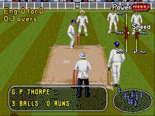 Screenshot Thumbnail / Media File 1 for Brian Lara Cricket 96 (Europe) (March 1996)
