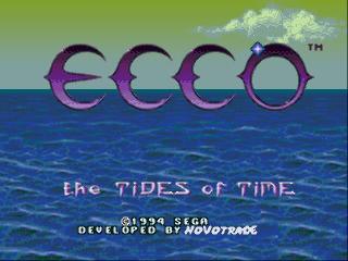 Screenshot Thumbnail / Media File 1 for Ecco - The Tides of Time (USA) (Beta)
