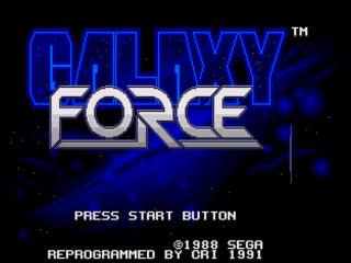 Screenshot Thumbnail / Media File 1 for Galaxy Force II (World) (Rev B)