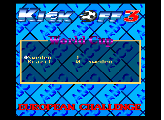Screenshot Thumbnail / Media File 1 for Kick Off 3 - European Challenge (Europe)