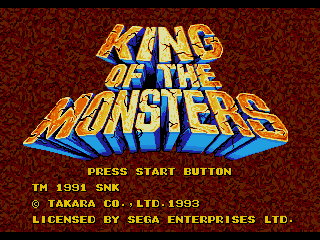 Screenshot Thumbnail / Media File 1 for King of the Monsters (Europe)