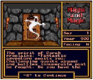 Screenshot Thumbnail / Media File 1 for Might and Magic - Gates to Another World (USA, Europe)