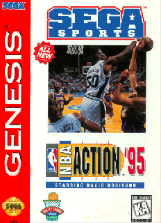 Screenshot Thumbnail / Media File 1 for NBA Action '95 Starring David Robinson (USA, Europe)