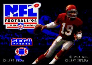 Screenshot Thumbnail / Media File 1 for NFL Football '94 (Japan)