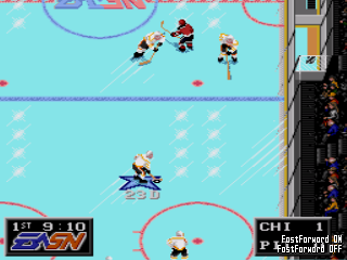 Screenshot Thumbnail / Media File 1 for NHLPA Hockey 93 (USA, Europe) (v1.1)