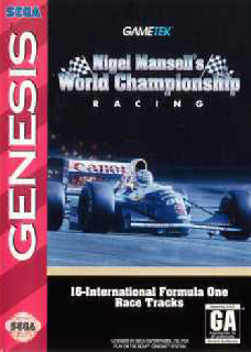 Screenshot Thumbnail / Media File 1 for Nigel Mansell's World Championship Racing (Europe)