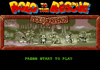 Screenshot Thumbnail / Media File 1 for Rolo to the Rescue (USA, Europe)