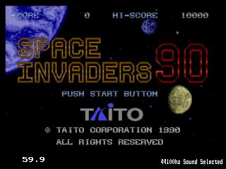 Screenshot Thumbnail / Media File 1 for Space Invaders 90 (Japan)