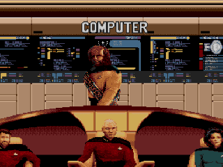 Screenshot Thumbnail / Media File 1 for Star Trek - The Next Generation - Echoes from the Past (USA) (v1.1)