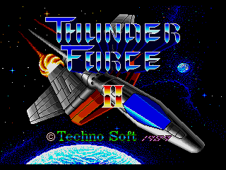 Screenshot Thumbnail / Media File 1 for Thunder Force II MD (Japan)