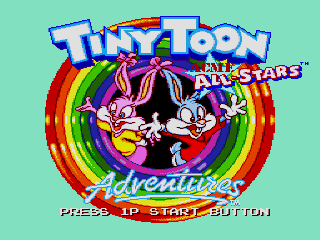 Screenshot Thumbnail / Media File 1 for Tiny Toon Adventures - Acme All-Stars (Europe)