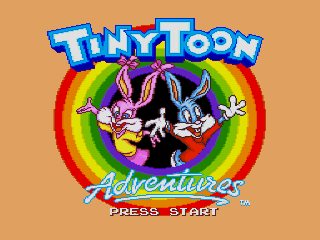 Screenshot Thumbnail / Media File 1 for Tiny Toon Adventures - Buster's Hidden Treasure (Europe)