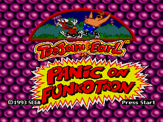 Screenshot Thumbnail / Media File 1 for Toe Jam & Earl in Panic on Funkotron (Europe)