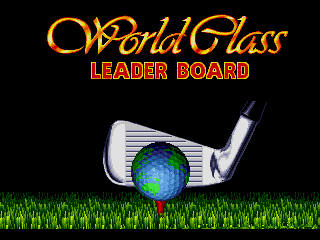 Screenshot Thumbnail / Media File 1 for World Class Leaderboard Golf (USA)