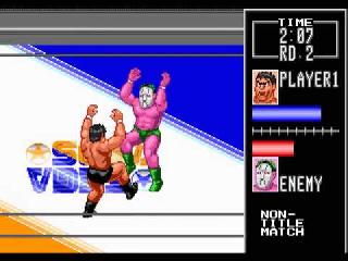 Screenshot Thumbnail / Media File 1 for Wrestle War (Japan) (Beta)
