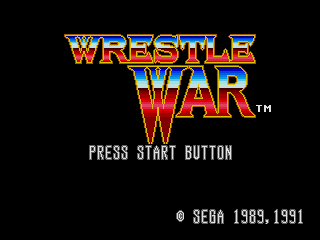 Screenshot Thumbnail / Media File 1 for Wrestle War (Japan, Europe)