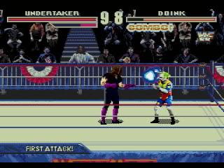 Screenshot Thumbnail / Media File 1 for WWF WrestleMania - The Arcade Game (USA)