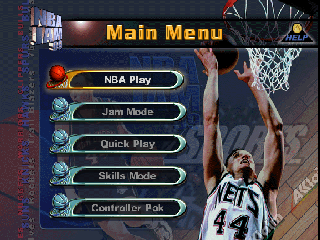 Screenshot Thumbnail / Media File 1 for NBA Jam 99 (Europe)