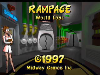 Screenshot Thumbnail / Media File 1 for Rampage - World Tour (Europe)