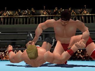 Screenshot Thumbnail / Media File 1 for Virtual Pro Wrestling 2 - Oudou Keishou (Japan)