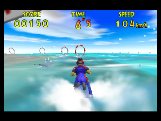 Screenshot Thumbnail / Media File 1 for Wave Race 64 (Japan) (Rev B) (Shindou Edition)