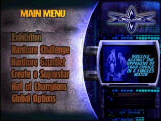 Screenshot Thumbnail / Media File 1 for WCW Backstage Assault (USA)