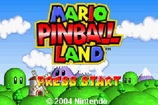 Screenshot Thumbnail / Media File 1 for Mario Pinball Land (U)(Venom)