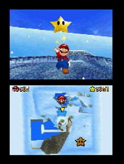 Screenshot Thumbnail / Media File 1 for Super Mario 64 DS (U)(Trashman)