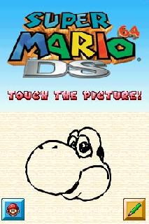 Screenshot Thumbnail / Media File 1 for Super Mario 64 DS (v01) (U)(Trashman)