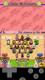 Screenshot Thumbnail / Media File 1 for Mario Hoops 3 on 3 (U)(Legacy)