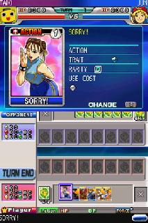 Screenshot Thumbnail / Media File 1 for SNK vs. Capcom - Card Fighters DS (U)(XenoPhobia)