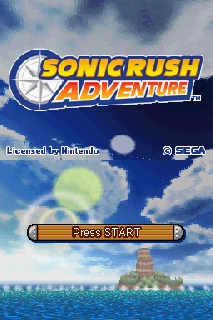 Screenshot Thumbnail / Media File 1 for Sonic Rush Adventure (U)(XenoPhobia)