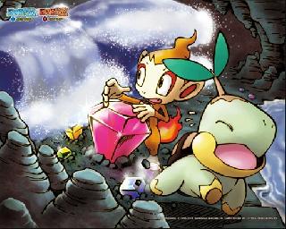 Screenshot Thumbnail / Media File 1 for Pokemon Mystery Dungeon - Explorers of Time (K)(CoolPoint)