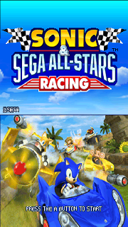 Screenshot Thumbnail / Media File 1 for Sonic & Sega All-Stars Racing (U)