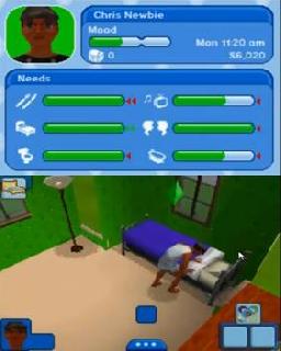 Screenshot Thumbnail / Media File 1 for Sims 3, The (DSi Enhanced) (E)