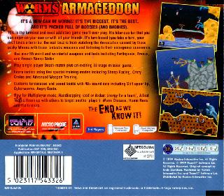 Screenshot Thumbnail / Media File 1 for Worms Armageddon (E)