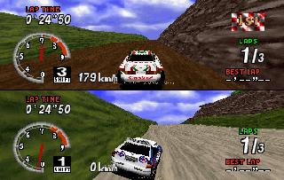 Screenshot Thumbnail / Media File 1 for Sega Rally Championship Plus (J)