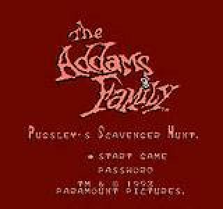 Screenshot Thumbnail / Media File 1 for Addams Family, The - Pugsley's Scavenger Hunt (Europe)