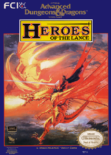 Screenshot Thumbnail / Media File 1 for Advanced Dungeons & Dragons - Heroes of the Lance (Japan)
