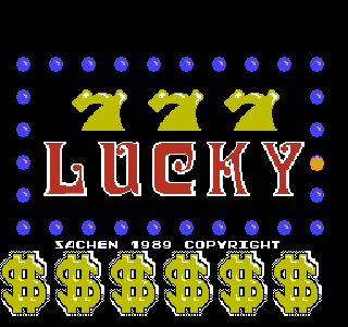 Screenshot Thumbnail / Media File 1 for Lucky Bingo 777 (Asia) (Unl) (NES)