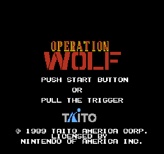 Screenshot Thumbnail / Media File 1 for Operation Wolf (USA) (Rev 0A)