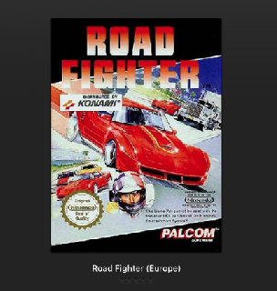 Screenshot Thumbnail / Media File 1 for Road Fighter (Europe)