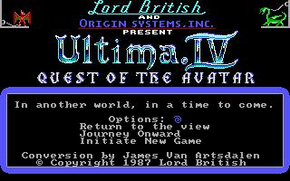 Screenshot Thumbnail / Media File 1 for Ultima - Quest of the Avatar (USA)