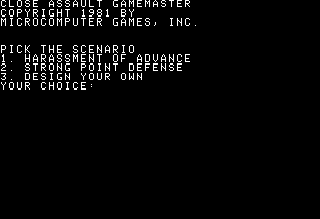 Screenshot Thumbnail / Media File 1 for Close Assault (19xx)(Avalon Hill)