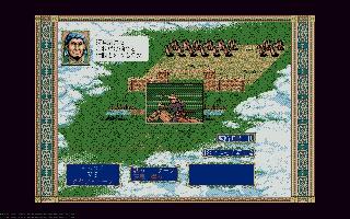 Screenshot Thumbnail / Media File 1 for Aoki Ookami To Shiroki Meshika Genghis Khan (1989)(Koei)(Disk 3 of 3)